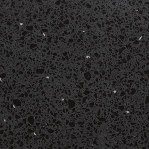 Black Sparkle Quartz Swatch